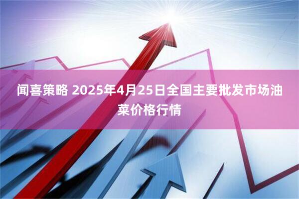 闻喜策略 2025年4月25日全国主要批发市场油菜价格行情